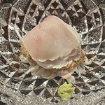 緒乃 - 河豚 (天然) 3日熟成あん肝 (河豚出汁)