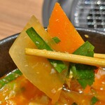 國產牛燒肉Kuidon 三重川越店 - 蔬菜提升