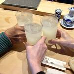 すしやのたい悟 - ３人で乾杯！！