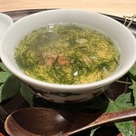 たけだ - 【 北寄貝の茶碗蒸し 】