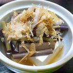 どんまい - 2014.5. \2,000コース①　冷奴