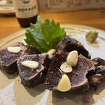 食堂みあくち - 名物藁焼き鰹厚切り塩たたき