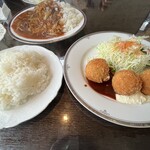 洋食工房 葉JUE - カニクリームコロッケランチ