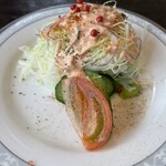 洋食工房 葉JUE - ハヤシライスのサラダ