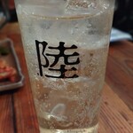 炭火焼肉 肉人 - 陸ハイボール450円税抜