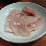 炭火焼肉 肉人 - 上ミノ730円税抜