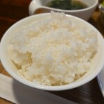 キッチン ブルー グローブ - ご飯大盛りのアップ