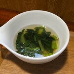 キッチン ブルー グローブ - 最後のスープ