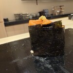 札幌 鮨 よこ田 - 昆布森雲丹軍艦