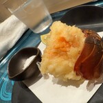 札幌 鮨 よこ田 - 伊勢海老天ぷら