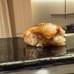 札幌 鮨 よこ田 - 網走の炙りキンキ