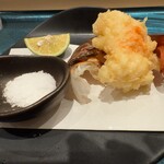 札幌 鮨 よこ田 - 伊勢海老天ぷら