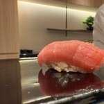 札幌 鮨 よこ田 - 戸井の中トロ