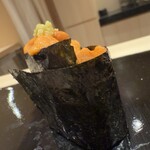 札幌 鮨 よこ田 - 昆布森雲丹軍艦