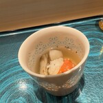 札幌 鮨 よこ田 - タラバガニの鉄砲汁