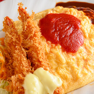 伝統の味・じゅうじゅう焼や、選べるオムライスなどがおすすめ！