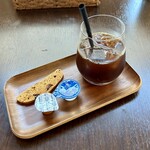 バルバルキッチンアメリ - 食後のアイスコーヒーS(¥300)