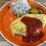 カフェサロンえみりあ - 昔ながらのオムライス