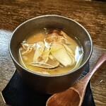 真打 - 松茸の茶碗蒸し