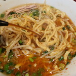 ラーメン二郎 - 赤酢投入～♪