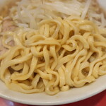 ラーメン二郎 - 麺