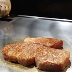 鉄板焼 石狩 - でーん♩