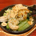 鉄板空間 縁 - ガーリックシュリンプ