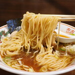 NIBOSHI MANIA - 三年目の煮干中華、麺リフト