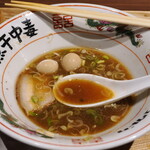 NIBOSHI MANIA - 三年目の煮干中華、底に残ったスープ