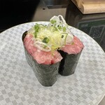 グルメ廻転寿司 まぐろ問屋 やざえもん - ねぎとろ軍艦