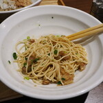 NIBOSHI MANIA - よく混ぜた黒酢の酢豚和え玉