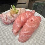 グルメ廻転寿司 まぐろ問屋 やざえもん - 本まぐろ筋とろ三昧