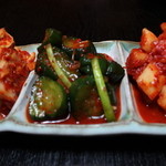 Assorted kimchi