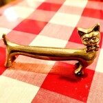 トラットリア ガバチョ - はしおき（猫）