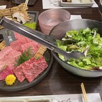 備長炭焼肉としゃぶしゃぶ 仔虎 - 