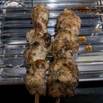 鳥みつ - 焼きとりフルコース（かわ、つくね）　1,000円