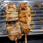 鳥みつ - 焼きとりフルコース（ねぎま、やきとり）　1,000円
