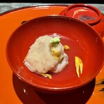 ななにん - 蓮根と白甘鯛 お椀 鰹出汁