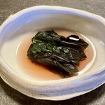 NOMI RESTAURANT - 口直し：ハンダマのお浸し