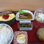 盛岡月が丘食堂 - 朝食セット（３５０円・選択例４）