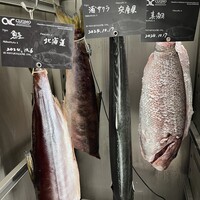 本日の魚料理　魚専用熟成冷蔵庫使用