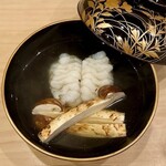 川田 - 2024.10.  鱧と松茸のお椀