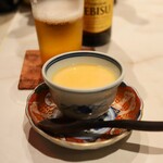 田中圭英 - 京赤地鶏 地鶏の茶碗蒸し