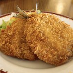 広島西カントリー倶楽部 レストラン - アジフライ定食