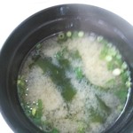 寿司の美登利 総本店 - にぎりに付く椀物