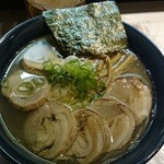 麺匠 呉屋 - あっさり塩そば大盛り＆肉増し