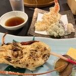 スパ&リゾート九十九里 太陽の里 - 追加オーダーの伊勢海老タルタル焼き