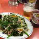 中華タカノ - 2013.7.27　レバニラとビール
