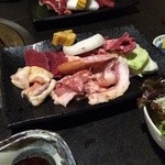 Yakiniku Mikiya - 特盛りランチ９８０円です（２０１４年５月１５日）