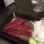 みき家 - 馬刺し（２０１４年５月１５日）